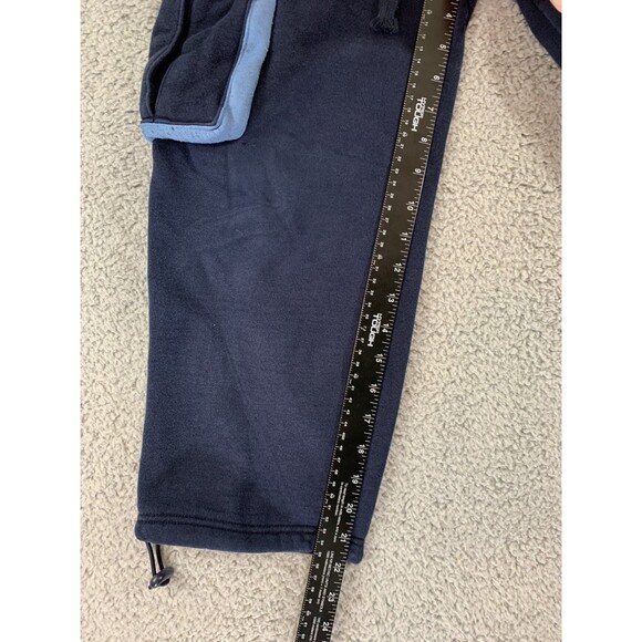 Clench Jeans Blue Cargo Sweatpants Sweats Adjustable Hem Jogger Size Medium (M) - Picture 8 of 9